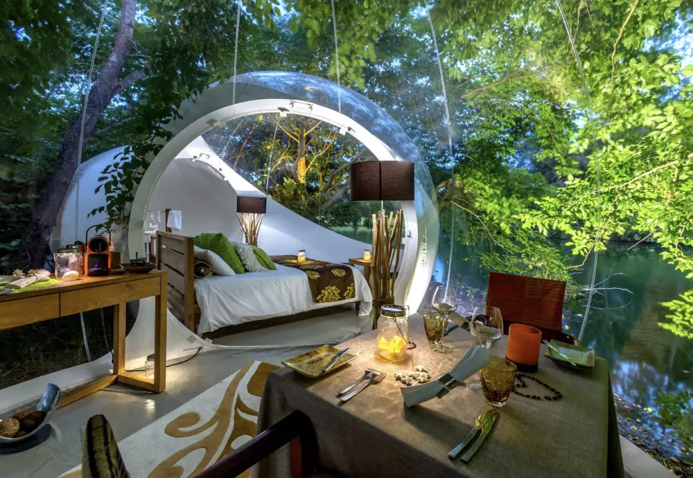 waterproof bubble tent